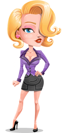 Free Business Clipart Image 0521 1012 0921 2416 - Sexy Cartoon Character (460x464), Png Download