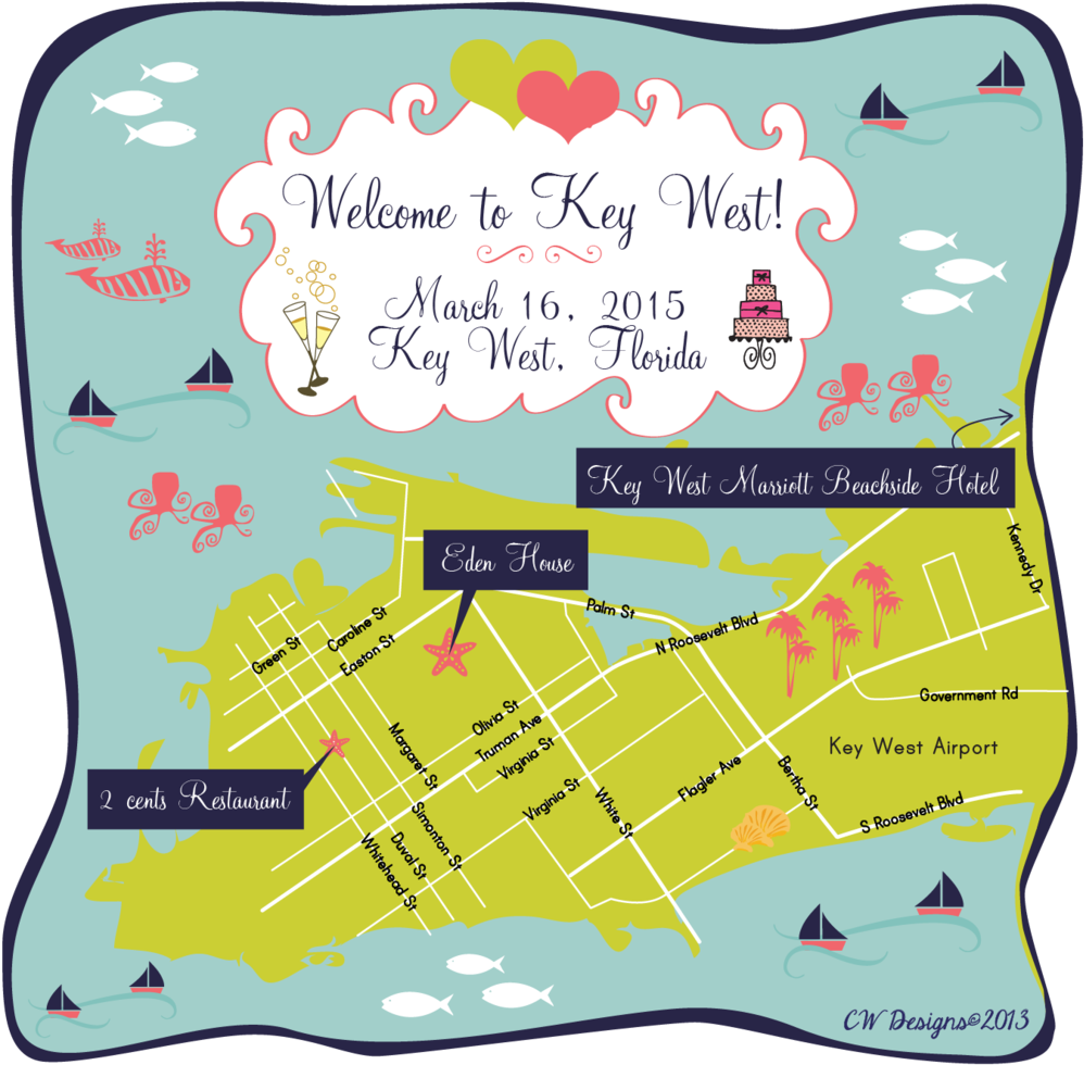 Welcome To Key West Curvy (1000x1000), Png Download