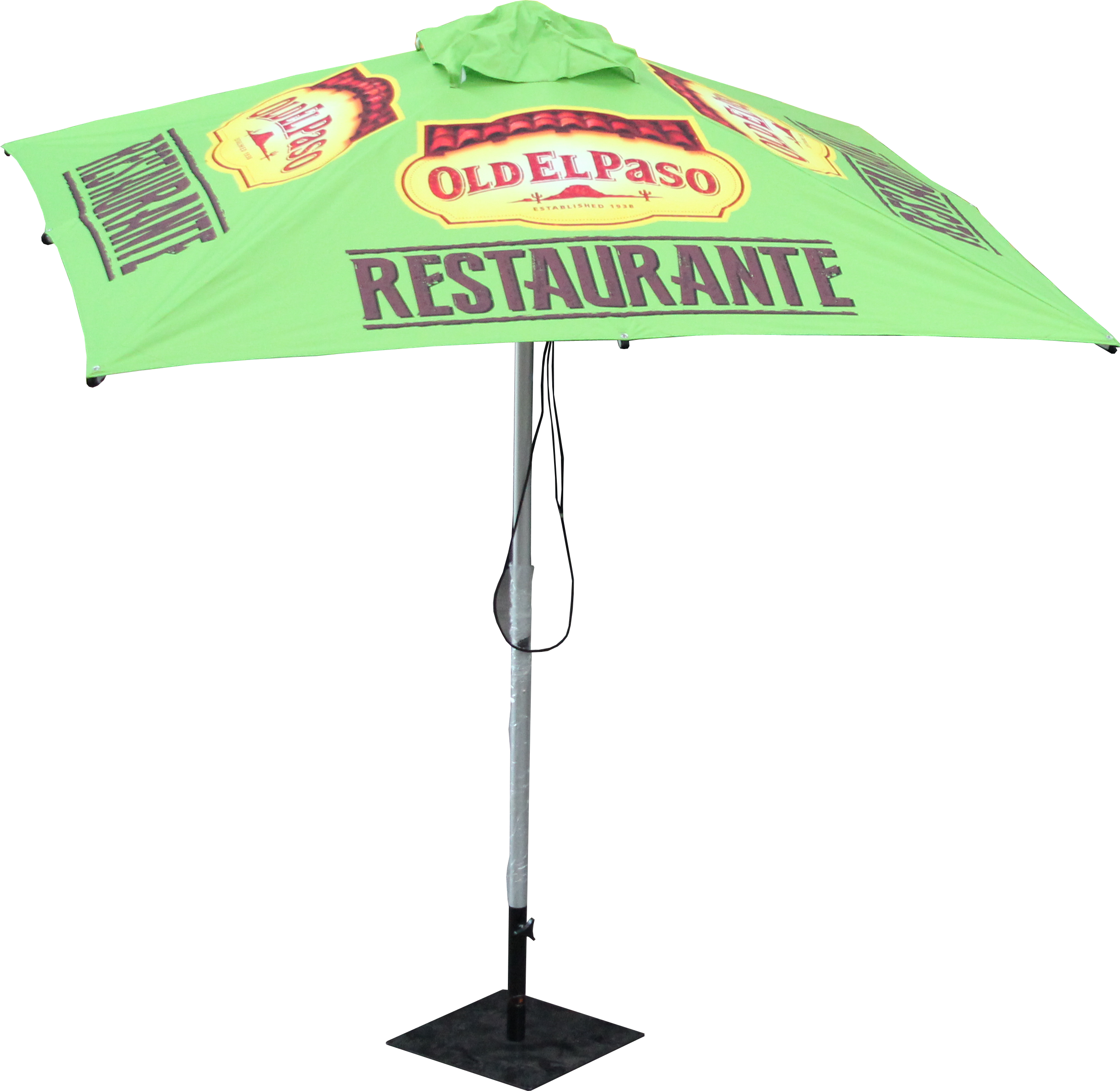 Old El Paso Cafe Umbrellas - Umbrella (2452x2388), Png Download