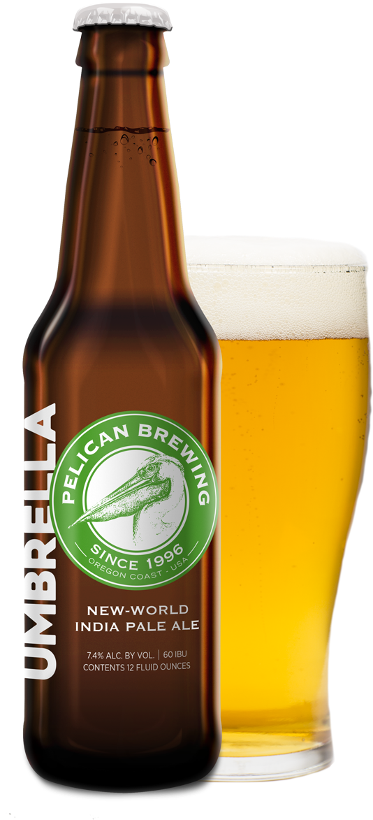 To Celebrate The Oft Rainy Pacific Northwest, We've - Pelican Beer (550x1240), Png Download