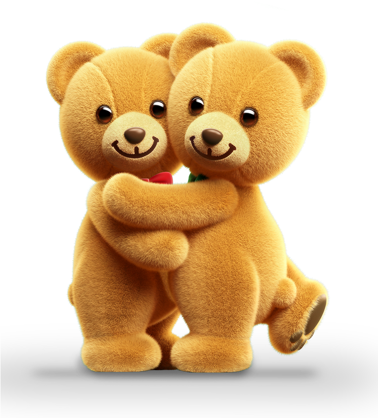 We've Collected 1,933,645 Bear Hugs Worldwide - Kraft Peanut Butter Bears (750x841), Png Download