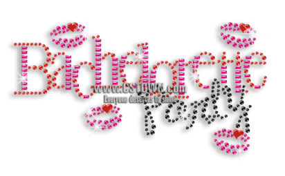 Wonderful Bachelorette Party Iron-on Rhinestone Transfer - Iron On Rhinestone Transfer (450x450), Png Download