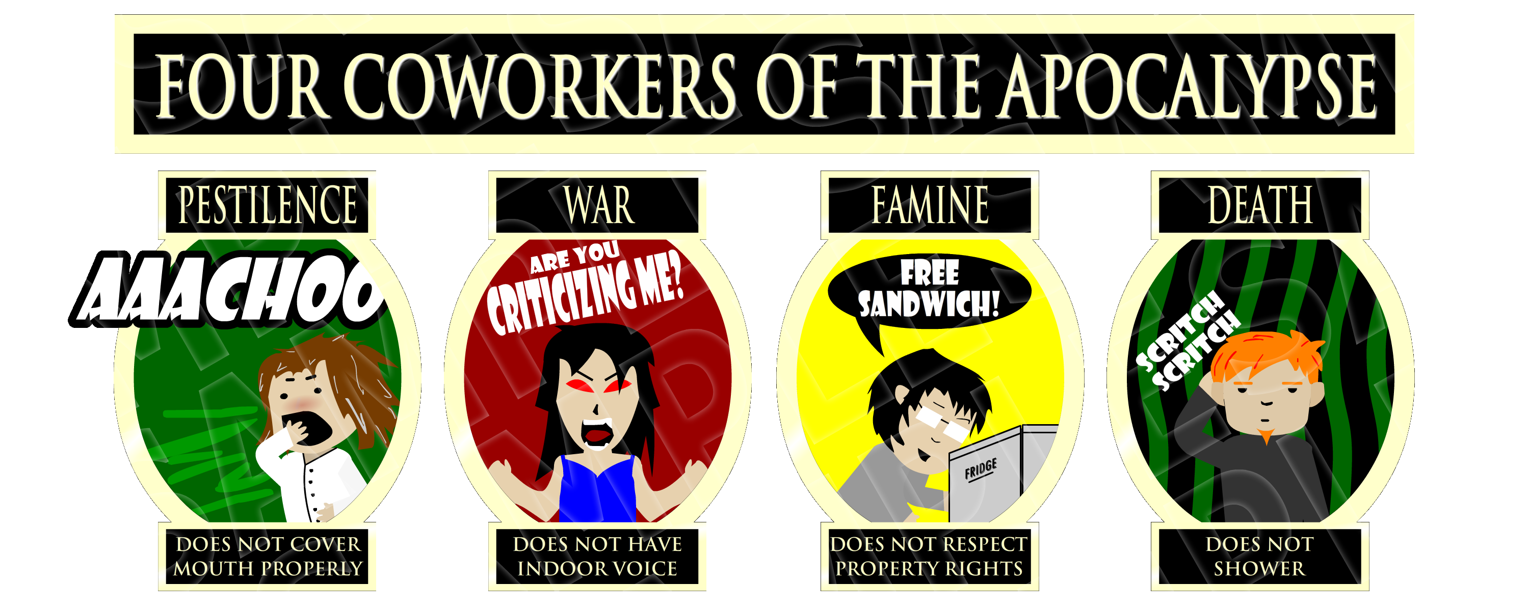 4coworkers - Book Of Revelation (3000x1200), Png Download