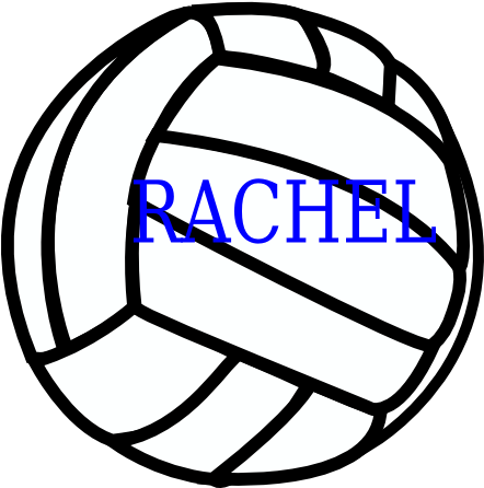 Volleyball Clip Art - Volley For The Cure Volleyball (600x506), Png Download