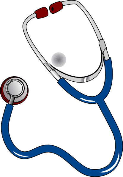 Stethoscope Clip Art (414x594), Png Download