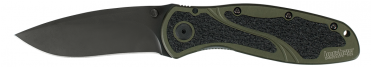 Kershaw Blur - Olive Drab / Black Blade (370x370), Png Download
