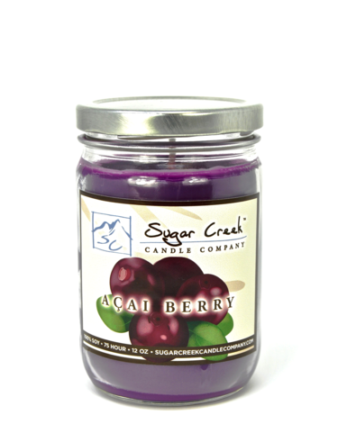 Acai Berry - Patchouli Massage & Aromatherapy Soy Candle 12 (480x480), Png Download