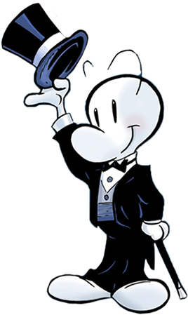 Image Character Silhouette - Bone 1 (440x515), Png Download