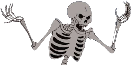 Skeleton Png - Скелет Пнг (475x347), Png Download