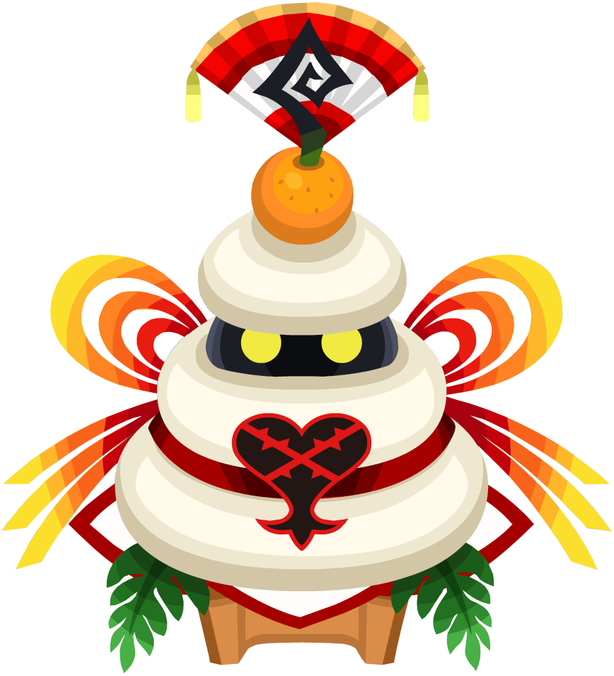 Large Rice Cake Khx - Torta Degli Addobbi (868x955), Png Download