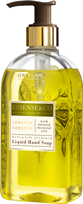 Jabón Líquido Para Manos Essense & Co Limón Y Verbena - Oriflame Essense&co. Lemon & Verbena Liquid (600x800), Png Download