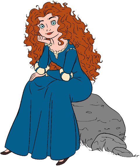 Clip Brave Girl Clipart - King Fergus (480x566), Png Download