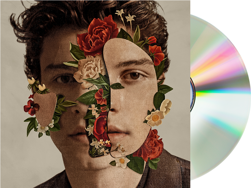 Cover T-shirt Album - Shawn Mendes The Album Cd (1000x1000), Png Download