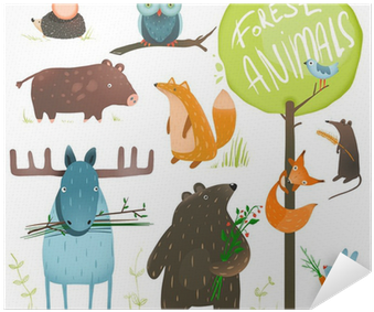 Vector Illustration Animals (400x400), Png Download