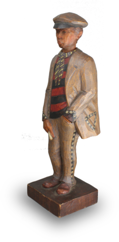 Whistling Figure Automaton Of A Man, By Karl Griesbaum - Man (375x500), Png Download