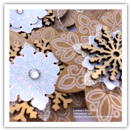 Snowy Flurry And Flurry Of Wishes Tree Decorations, - Chrysanths (504x504), Png Download