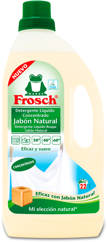 Frosch Detergente Líquido Concentrado Jabón Natural - Frosch (800x800), Png Download
