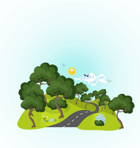 Forest - Cartoon - Psychological Stress (447x473), Png Download