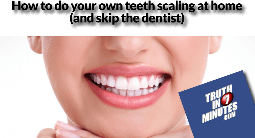 Scaling Of Teeth Means (825x510), Png Download
