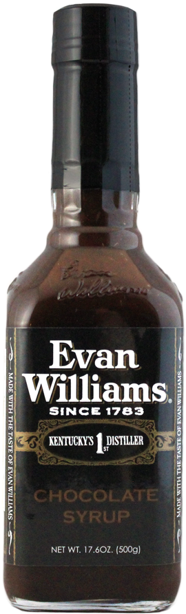 Evan Williams Chocolate Syrup - Evan Williams Whiskey, Extra Aged, Black Label - 1l (650x920), Png Download