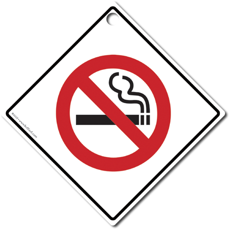 "no Smoking Symbol" - Caution No Smoking Sign (504x504), Png Download