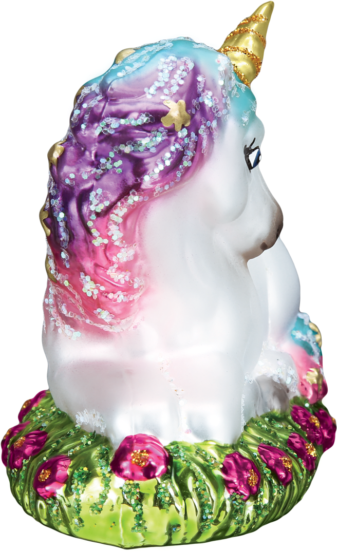 Ornament Baby Unicorn Ornament - Christmas Ornament (1200x1200), Png Download