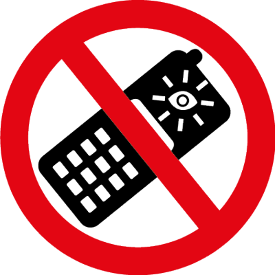 No Camera Phones Symbol - Anti Nazi Symbol Transparent (400x400), Png Download