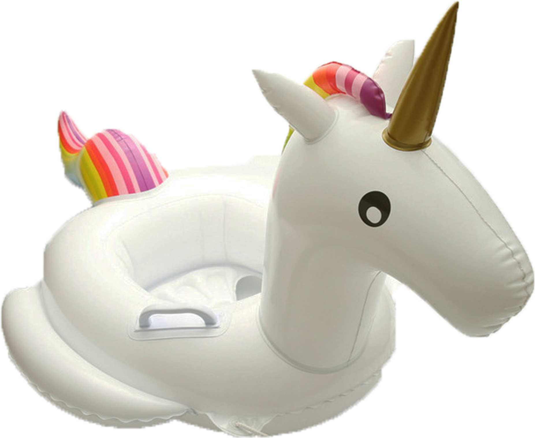 Baby Unicorn - Swim Ring (2400x2400), Png Download