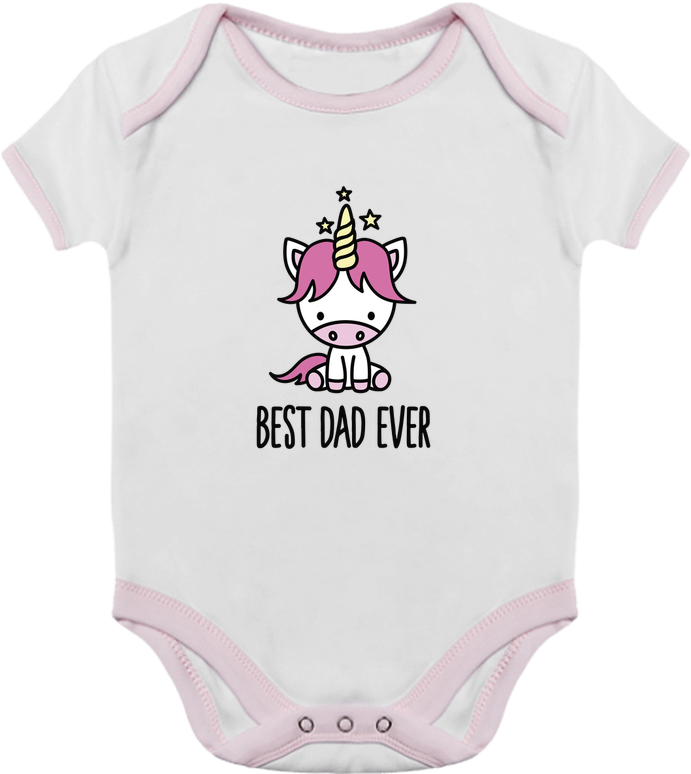 Baby Body Contrast Best Dad Ever By Laundryfactory - T Shirt Baby Names (690x850), Png Download