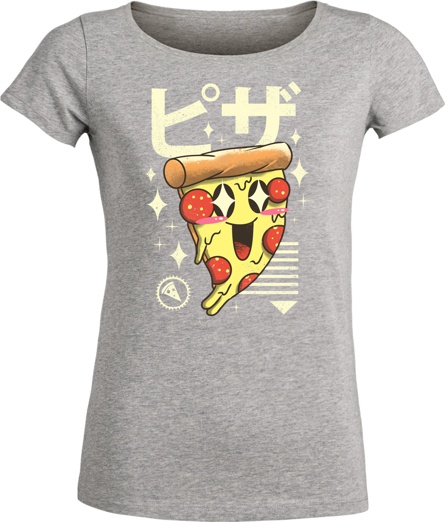 Vincent Trinidad Kawaii Pizza T-shirt Stella Loves - Shirt (1044x1044), Png Download