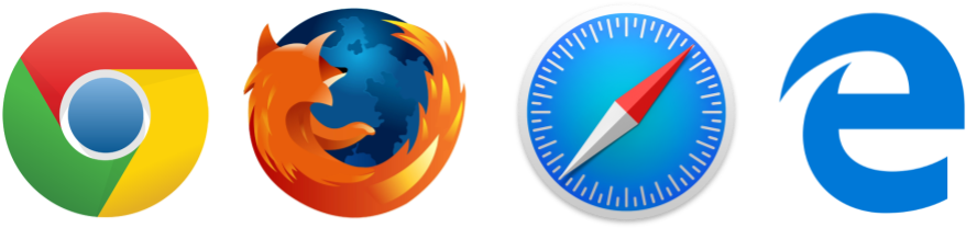 Recommended Browsers - Coocheer Hd Wireless Wifi Surveillance Network Ip Camera (921x231), Png Download