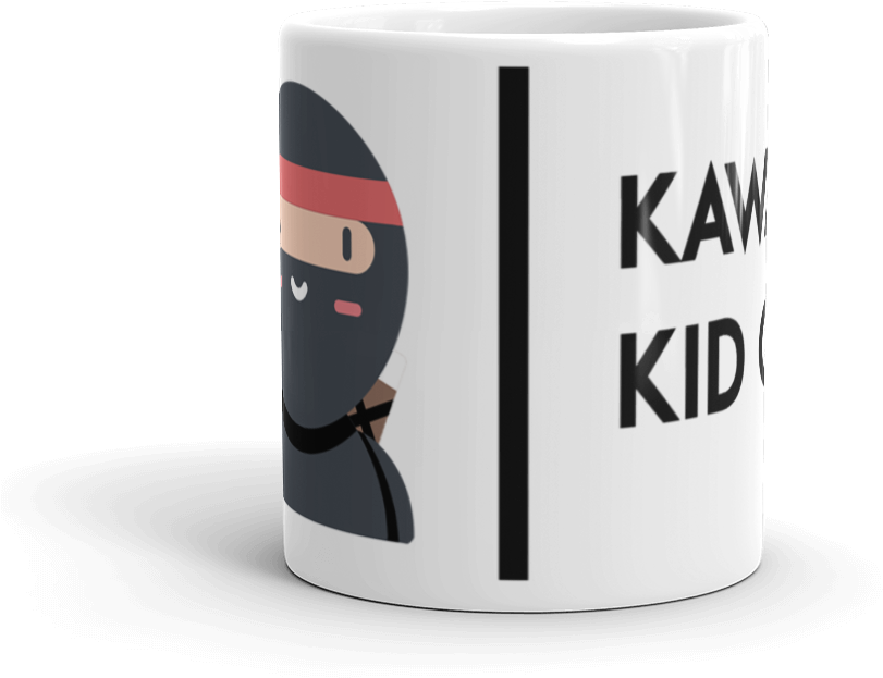 Kawaii Kid Mug - Coffee Cup (1000x1000), Png Download