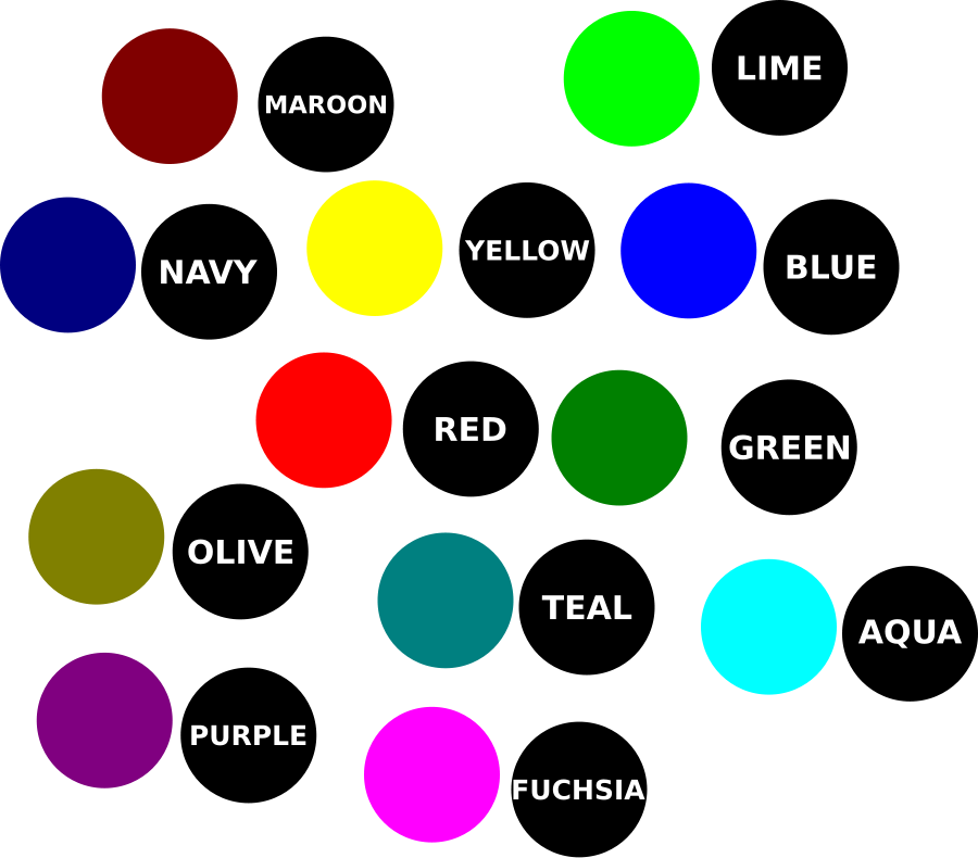 This Free Clipart Png Design Of Color Dot Clipart Has - Dot Clip Art (900x790), Png Download