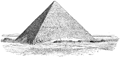 Dibujos De Egipto Piramides (400x400), Png Download