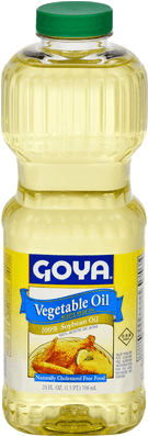 Goya Vegetable Oil, 24 Ounce 12 Per Case - Goya Foods (650x499), Png Download