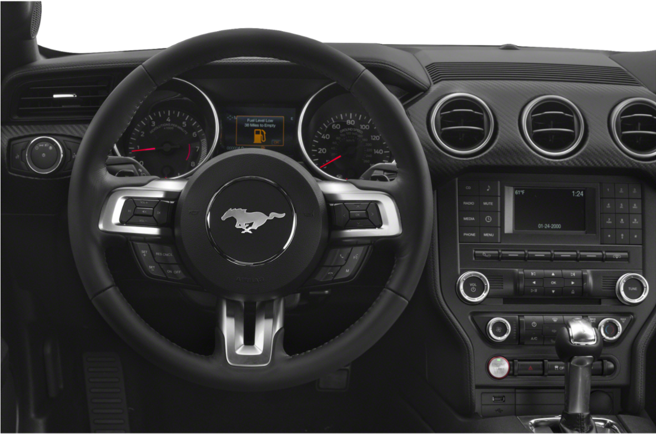 New 2019 Ford Mustang Gt - 2018 Ford Mustang Gt Interior (1280x959), Png Download