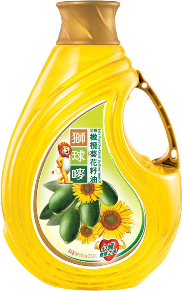 Sunflower Oil - Transparent Sunflower Seed Oil (360x360), Png Download