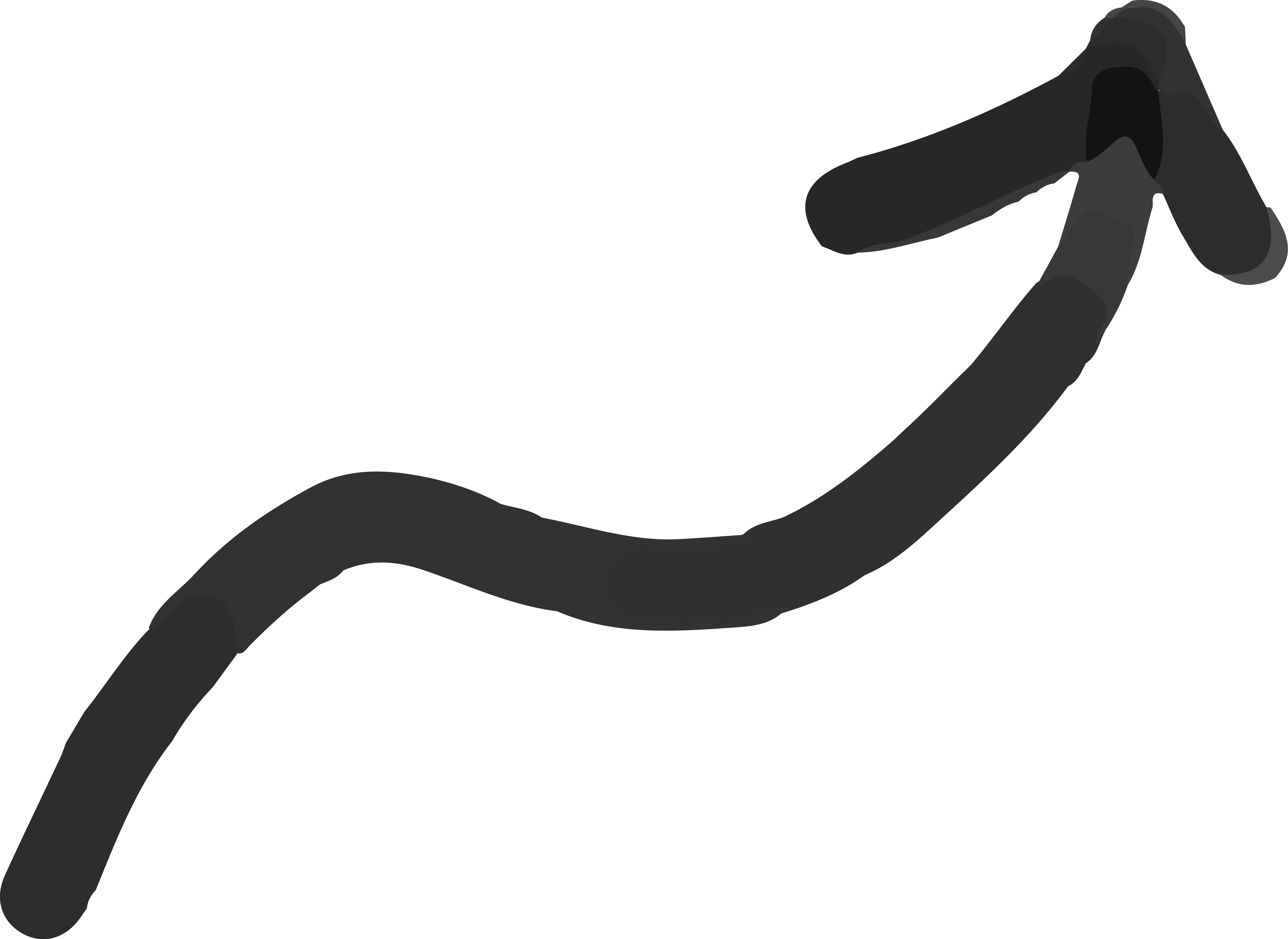 Banner Black And White Stock Bagel Drawing Hand Drawn - Drawing (4165x3036), Png Download