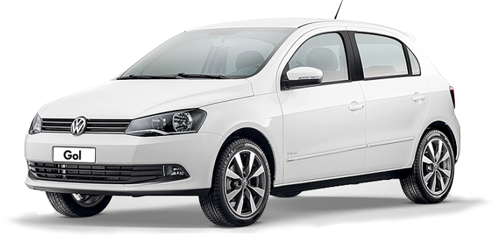 Gol G5 Branco Png (705x337), Png Download