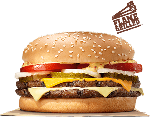 Burger King Extreme Burger (500x540), Png Download