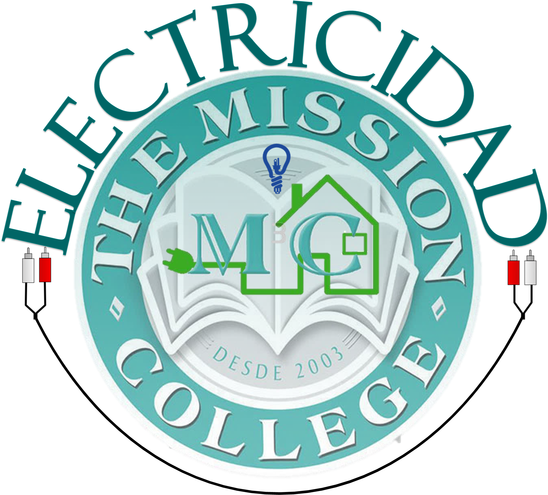 Logo Electricidad - Logo The Mission College Gastronomia (2200x2166), Png Download