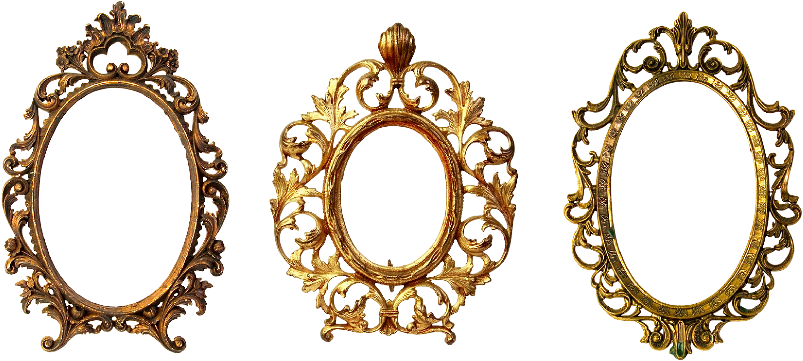 More Photos From This Photographer - Baroque Ornaments Gold Free Transparent (3324x1608), Png Download