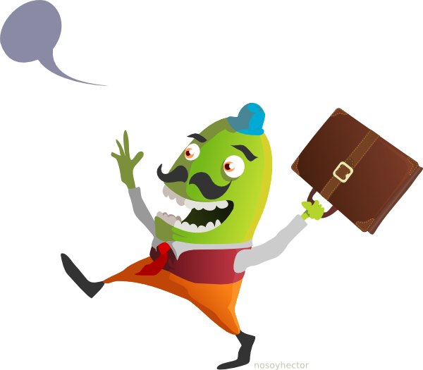 Funny Man Carrying Briefcase Clip Art - Stress Sintomas (600x525), Png Download