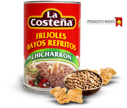 Inicio / Frijoles - Frijoles Bayos Refritos 580g La Costeña (446x382), Png Download