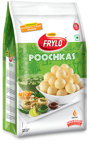 Gol Mol Pani Puri - Ready To Eat Pani Puri (411x499), Png Download