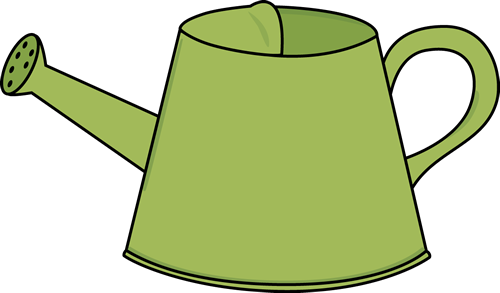 Clip Arts Related To - Green Watering Can Clipart (500x293), Png Download