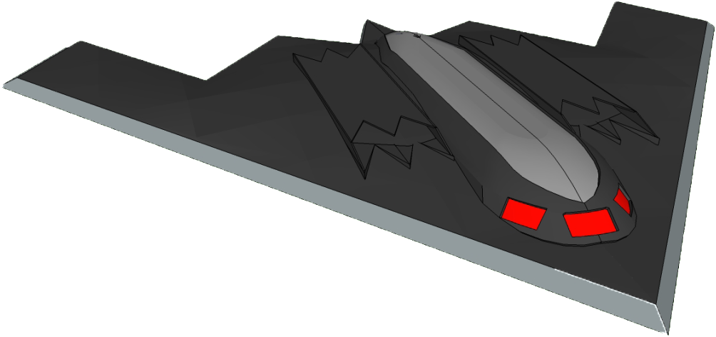[ Img] It's A Stealth Bomber - Casas Em Madeira (1022x520), Png Download