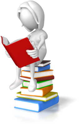 Marshmallow Woman Read Book - Patent Study (300x400), Png Download