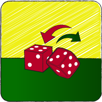 How To Shoot Dice - Dice (360x355), Png Download