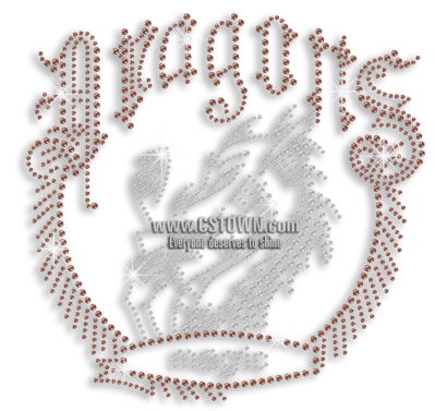 Cool Dragon Magic With Dragon Customized Ironon Rhinestone - Man (450x450), Png Download